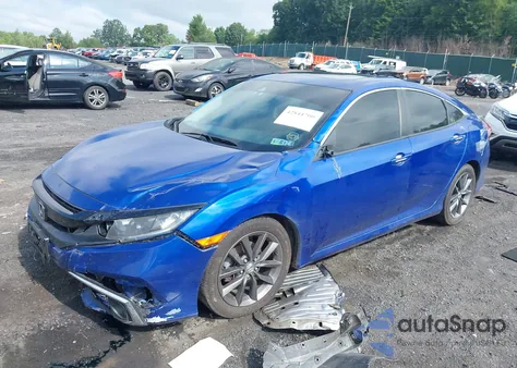 2020 Honda Civic Ex from USA, damaged, VIN 2HGFC1F35LH681850
